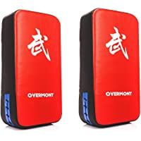 Los mejores  - Overmont Pao de Cuero PU Saco de Boxeo Almohadilla de Choque Cojín Kick para Boxeo Taekwondo Karate Judo Jiu-Jitsu…
